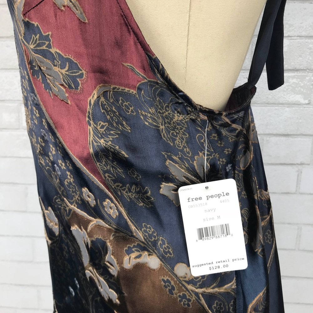 Free People Lady Love Cutout Printed Tunic Dress - Picture 7 of 8